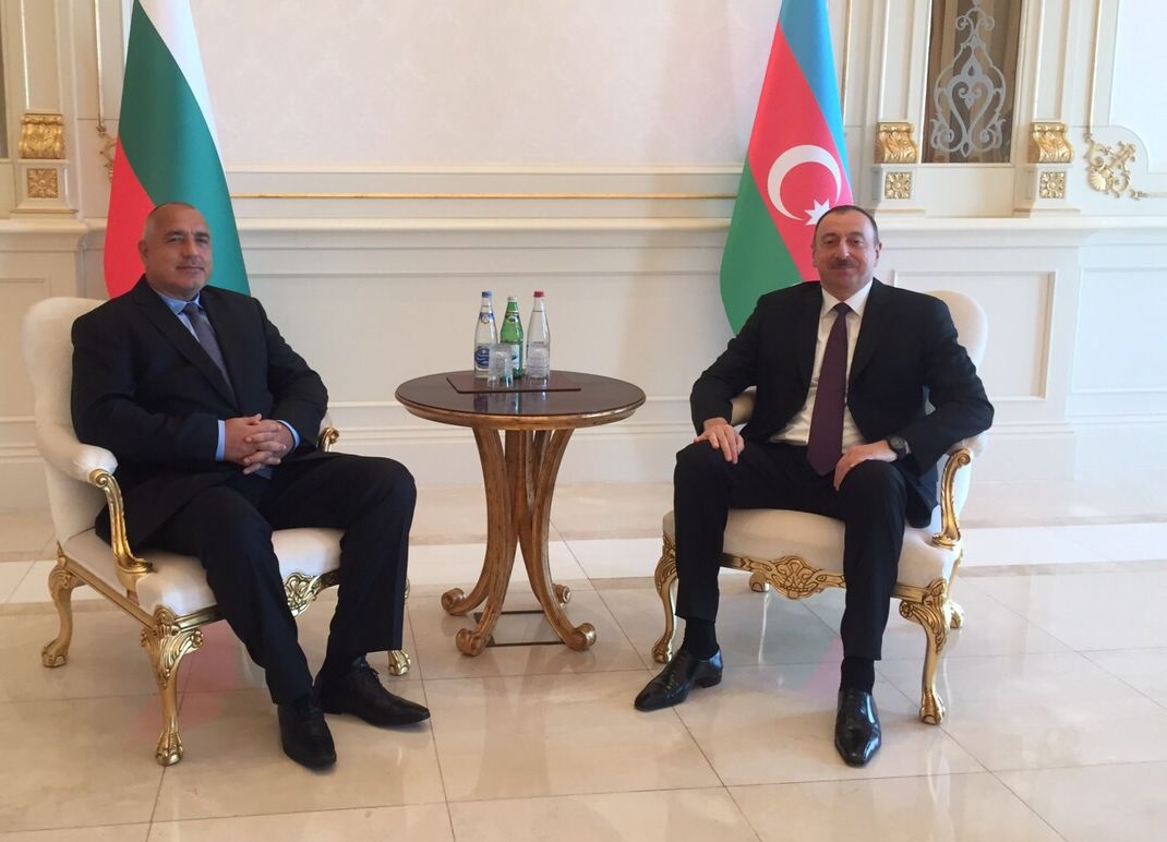 Бойко Борисов и Илхам Алиев обсъдиха доставките на азерски газ