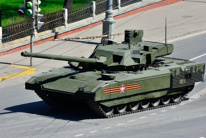 Новият руски танк Т-14 &quot;Армата&quot; стана невидим и неуязвим 