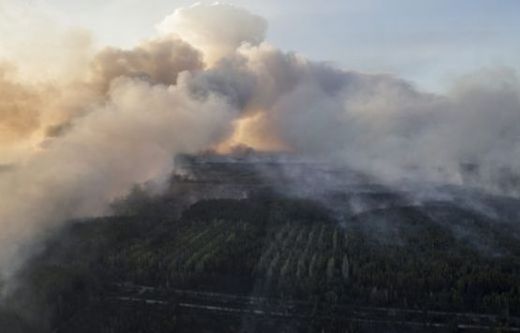 Добра новина! Овладяха пожара край АЕЦ Чернобил