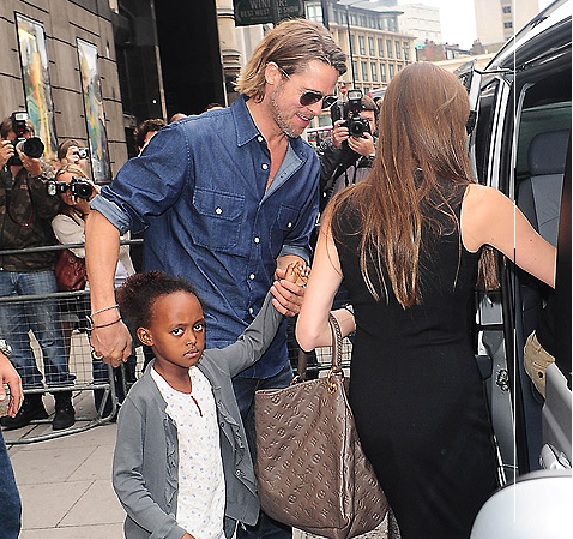 Осиновената дъщеря на Анджелина Джоли си иска в Африка