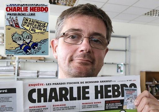 Charlie Hebdo се изгаври с трагедията с изчезналия малаизийски Boeing  