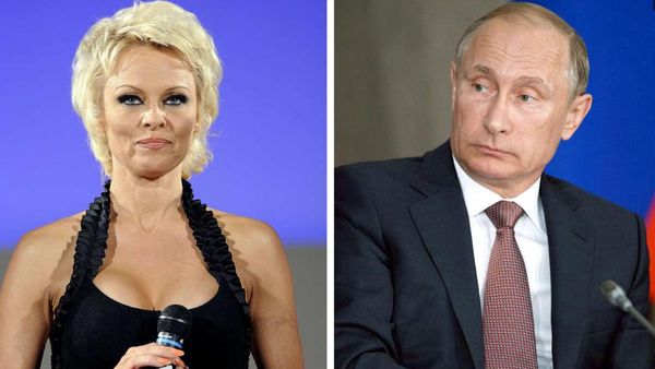 &quot;Билд&quot; пита: Какво ще прави Путин с Памела Андерсън във Владивосток