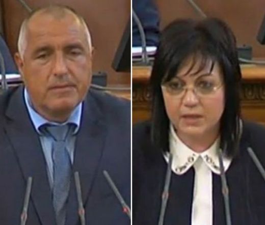 Корнелия Нинова захапа Борисов, че е дошъл изнервен в парламента