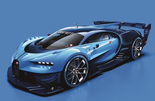 Bugatti показа Vision Gran Turismo (СНИМКИ)