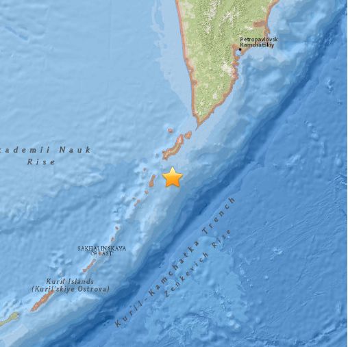 Земетресение от 5,9 разтърси Курилските острови 