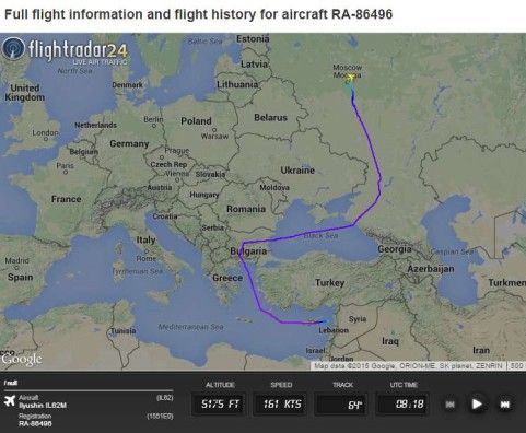 Външно потвърди: Руски самолет все пак е прелетял над България към Сирия