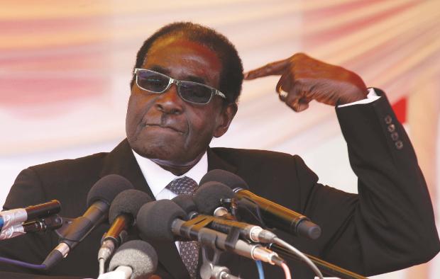 Гаф: Мугабе прочете погрешка реч, която вече е изнасял