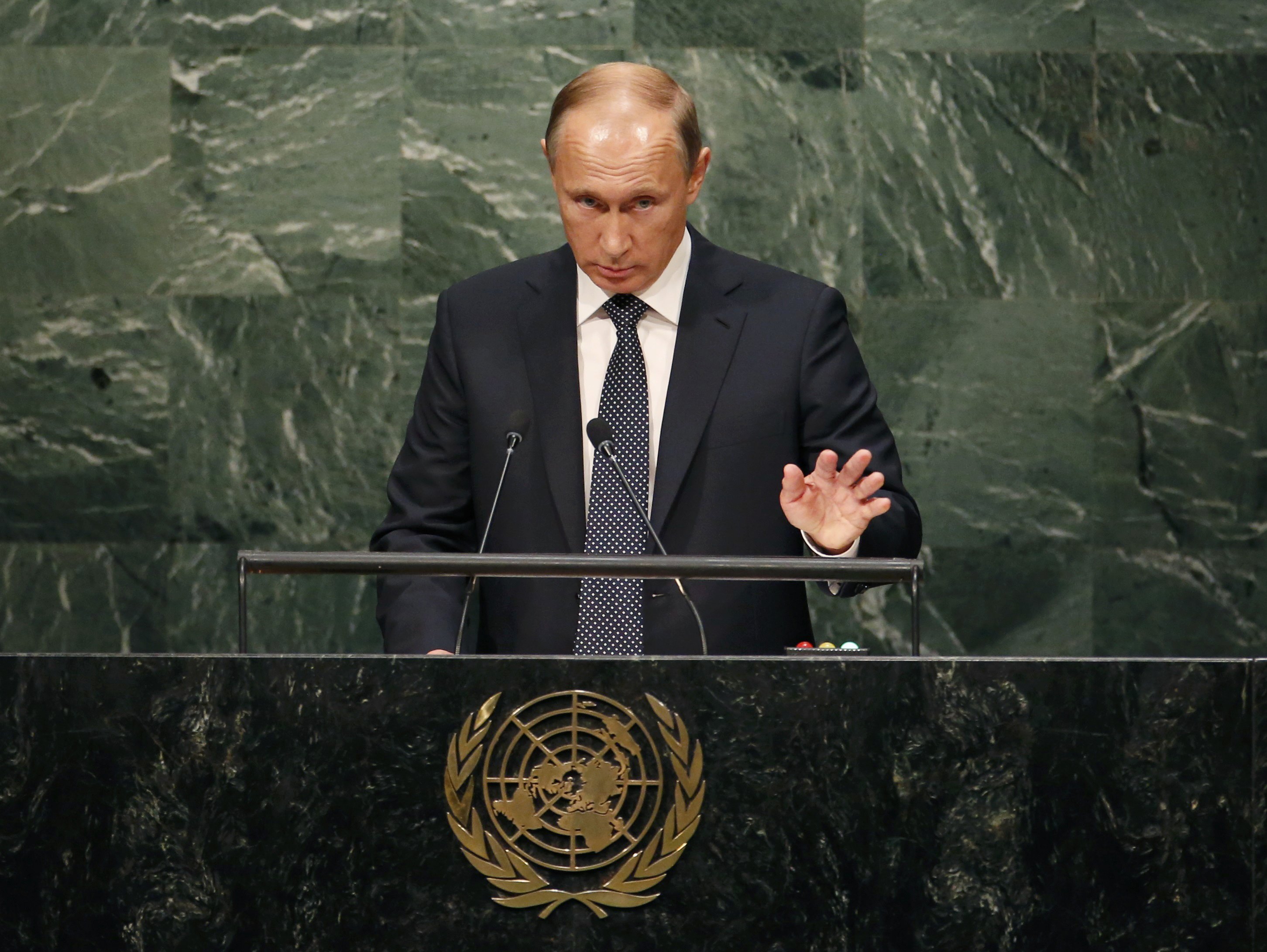 Путин започна речта си пред ООН, Украйна го бойкотира! (ВИДЕО)