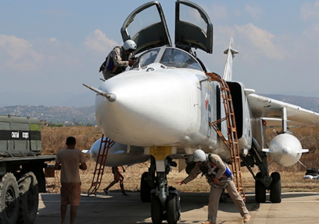 Руската авиогрупировка нанесе най-мощните удари от началото на операцията в Сирия (ВИДЕО)