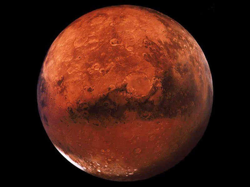 Атмосферата на Марс вероятно се е загубила в Космоса