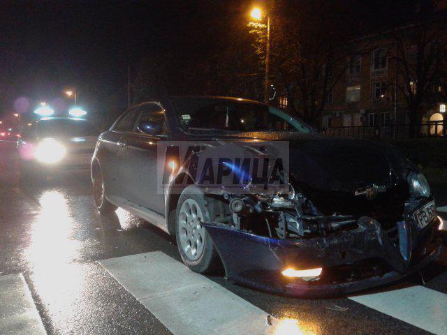 Тежка катастрофа стана на зебра в Пловдив! (ВИДЕО)