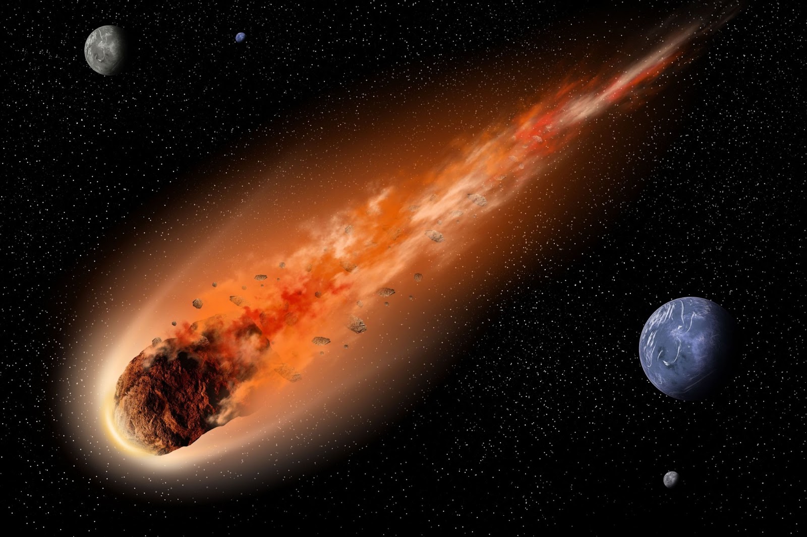 Шокиращо предупреждение на НАСА: Гигантски астероид фучи на косъм от Земята до два дни!