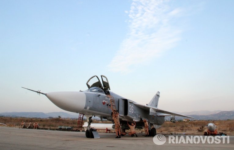 Су-24 унищожил команден пункт на терористи, замесени в атентати в Хомс и Дамаск