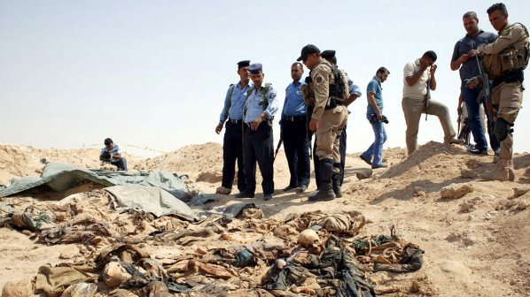 Откриха 19 масови гроба на ислямисти в Ирак