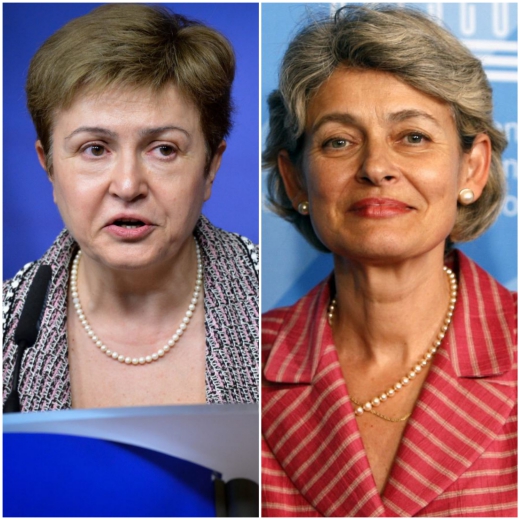 Кристалина Георгиева поведе скандална война срещу Ирина Бокова за шеф на ООН
