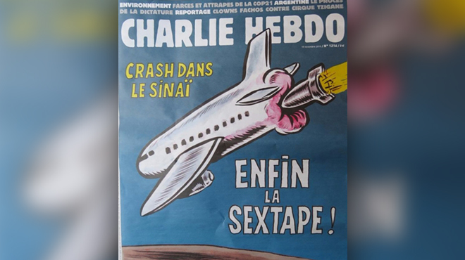 &quot;Шарли Ебдо&quot; пак се изгаври гнусно с жертвите на А321: &quot;Най-накрая порно!&quot;