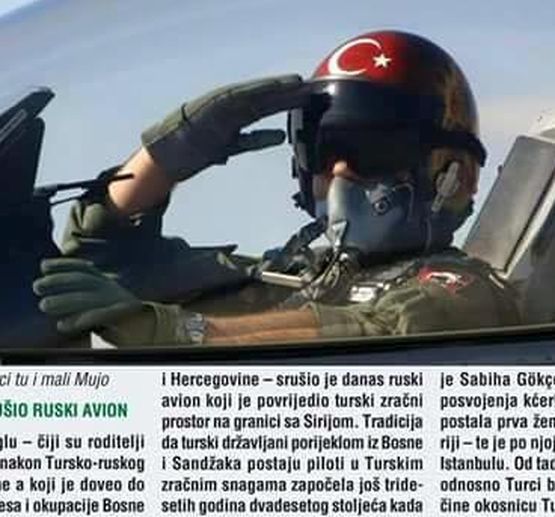 Сензационна версия! Босненецът Мустафа Хайжуроглу е пилотът, свалил руския Су-24