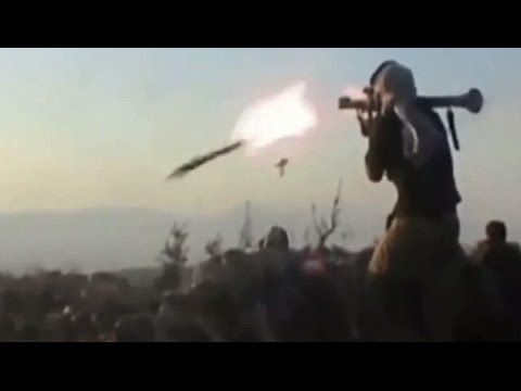 Екстремист от &quot;Ислямска държава&quot; се взриви сам с ръчен гранатомет (ВИДЕО)