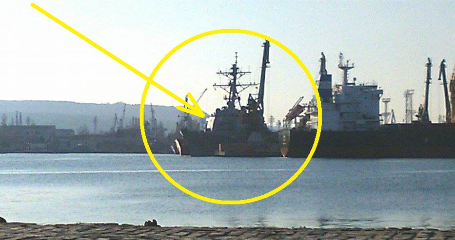 Американски военен кораб влезе в пристанище Варна, чакат се още (СНИМКА)