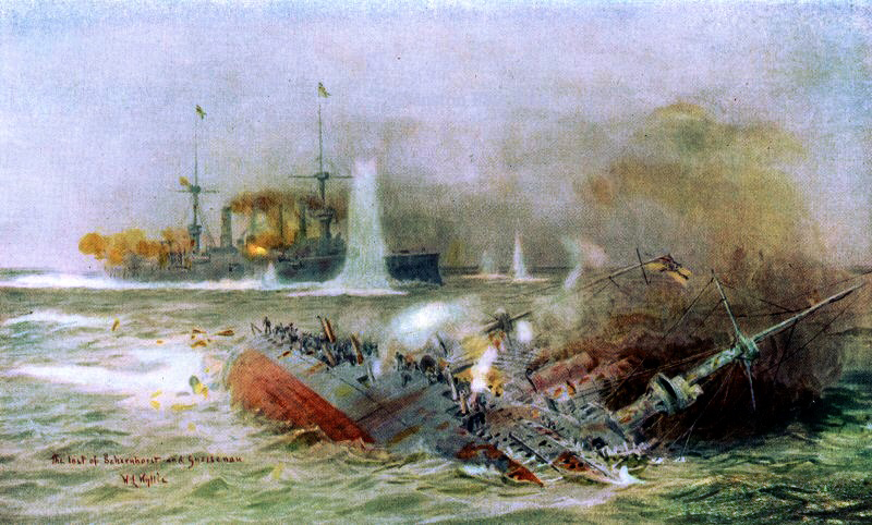 На този ден: През 1914 г. германци и британци правят люта морска битка край Фолкландските острови