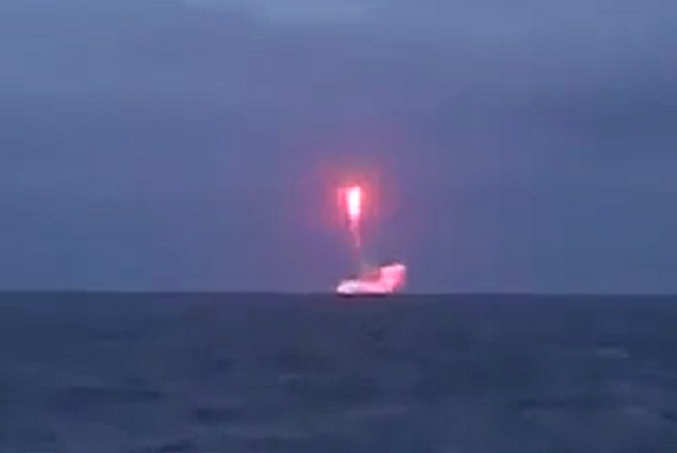Руска стратегическа подводница изстреля междуконтинентална ракета &quot;Синева&quot; (ВИДЕО)