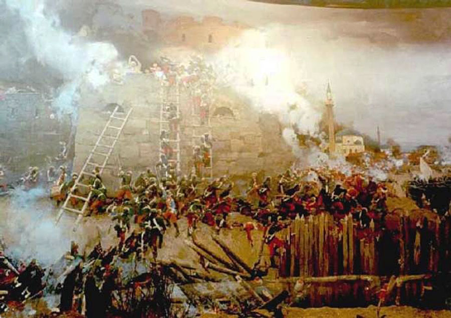 На този ден: През 1790 г. руски войски под командването на Суворов превземат турската крепост Измаил на Дунав