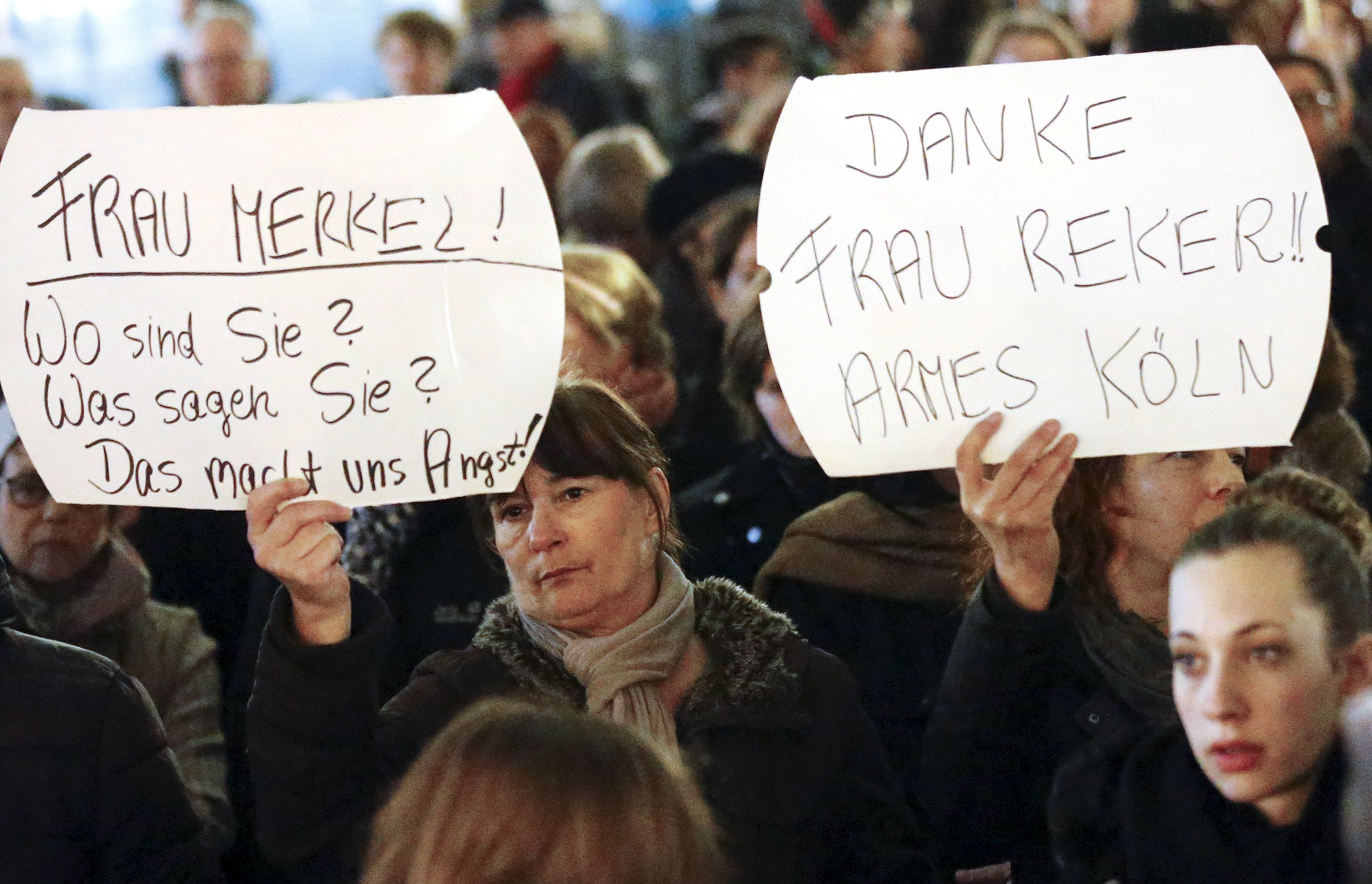 Женски бунт в Кьолн: Къде сте, г-жо Меркел?