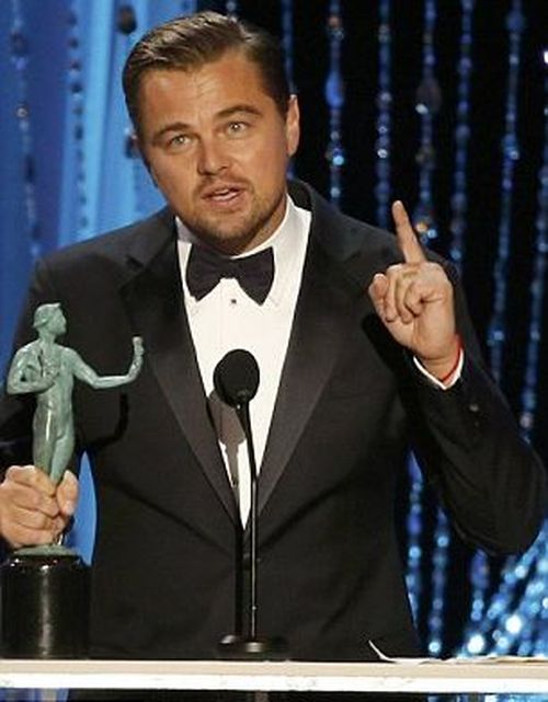 Леонардо ди Каприо взе наградата за най-добър актьор на SAG Awards