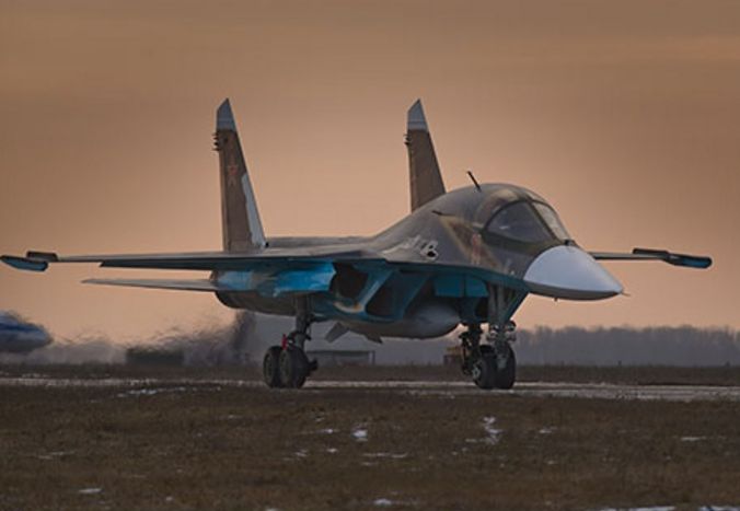 Кръщават нов бомбардировач Су-34 на сваления пилот Олег Пешков