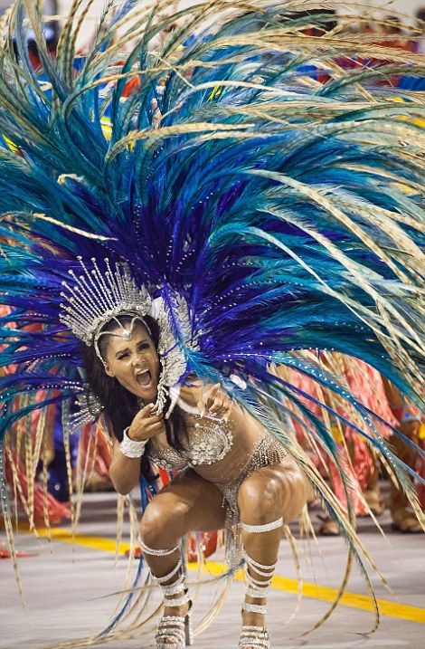 Вирусът Зика не спря карнавала в Рио де Жанейро (СНИМКИ/ВИДЕО)