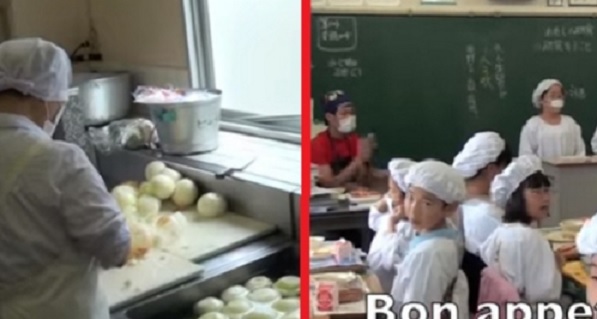 Камера в столовата на японско училище показа кадри, които смаяха света (ВИДЕО)