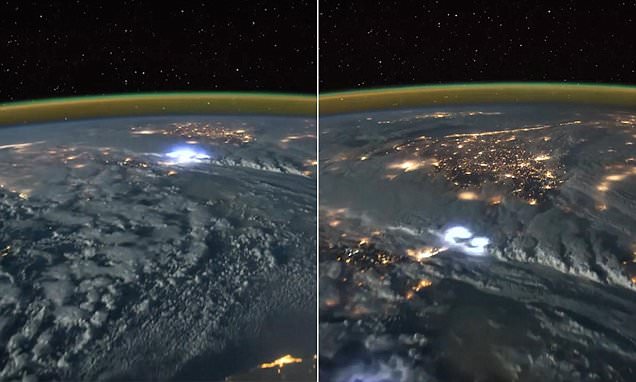 УНИКАЛНО ВИДЕО: Британски астронавт засне светкавици от космоса