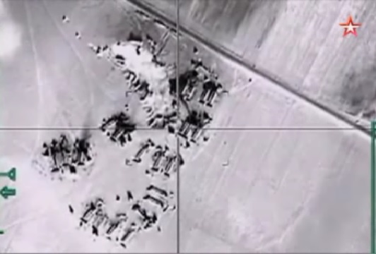 Уникално ВИДЕО! Вижте на забавен кадър как руските изтребители унищожават петролни рафинерии на ИДИЛ