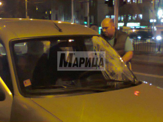 Истерия в Пловдив! Жена на шофьор крещи: &quot;Не снимайте!&quot;