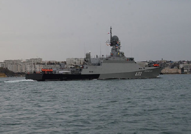 Кораб с крилати ракети &quot;Калибр&quot; поема от Севастопол към Сирия днес, не е изключена бойна операция (ВИДЕО)