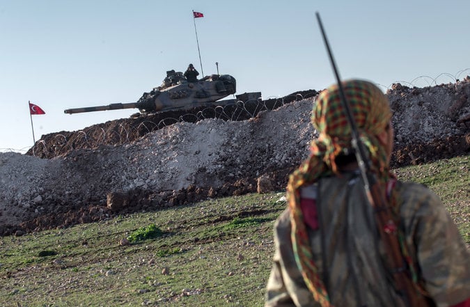 Турция поиска сухопътна военна операция в Сирия