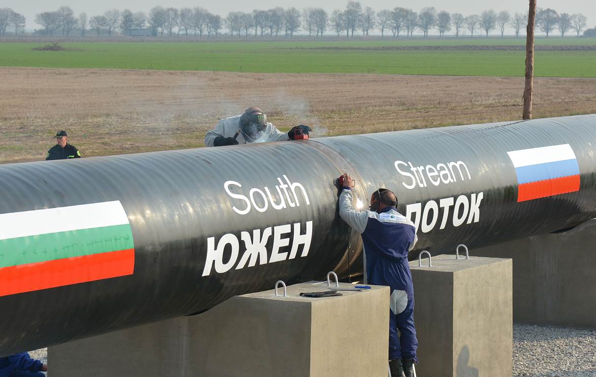 Съдбата на газопровода „Южен поток“ зависи от Гърция и Италия