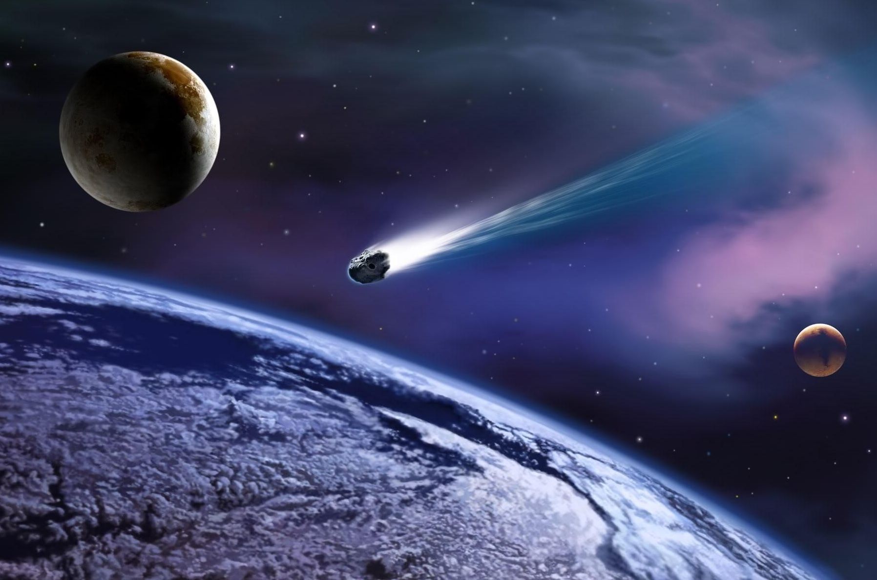 За 8 март! Астероид се доближава опасно близко до Земята 
