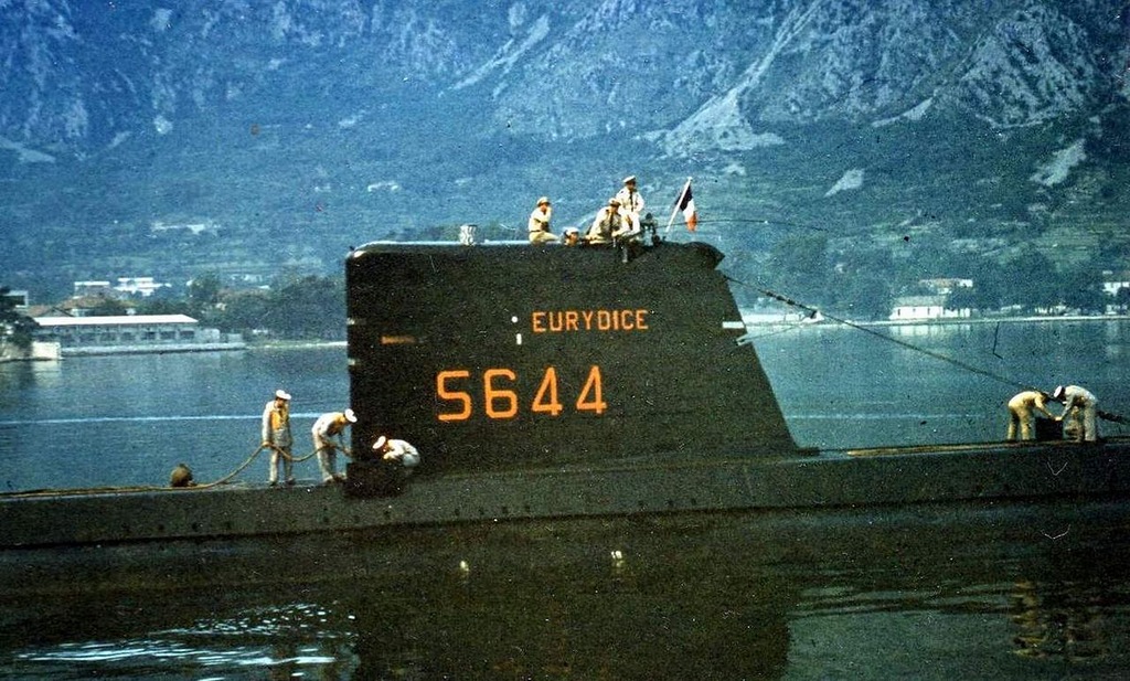 На този ден: През 1970 г. мистериозно потъва френската подводница S-644 Eurydice