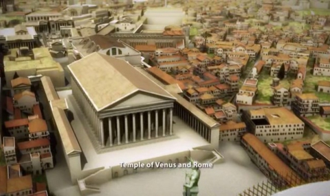 Показаха Древния Рим, какъвто не е виждан досега (ВИДЕО)