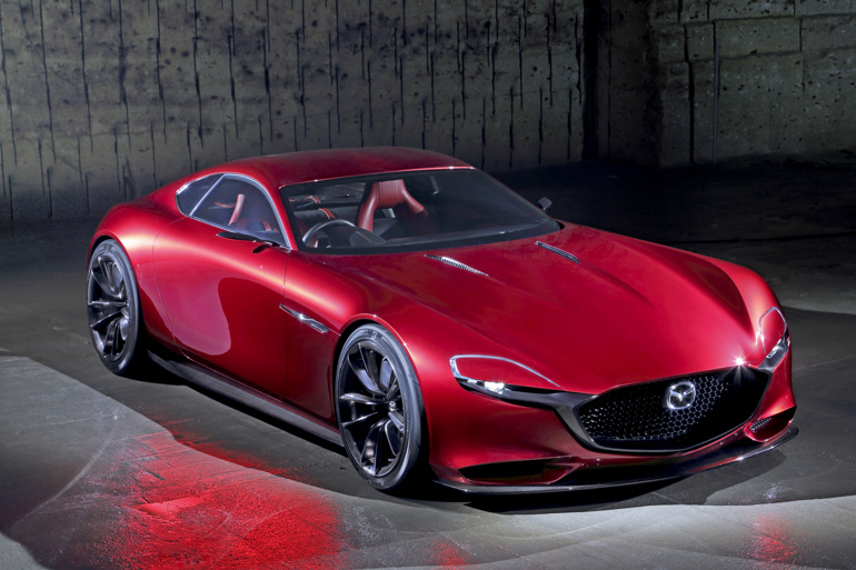 Mazda RX-Vision идва с роторен двигател и задно задвижване