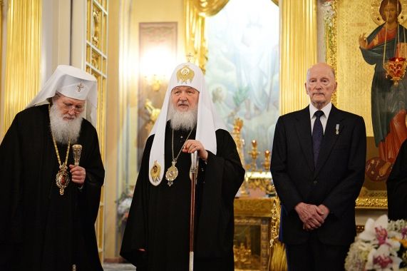 Симеон върна на Русия със сълзи на очи икона, подарена за кръщенето на баща му