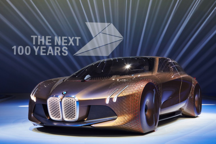 BMW Vision Vehicle може да променя формата си (ВИДЕО)