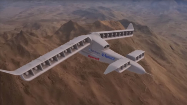 DARPA направи електрически самолет, който излита вертикално