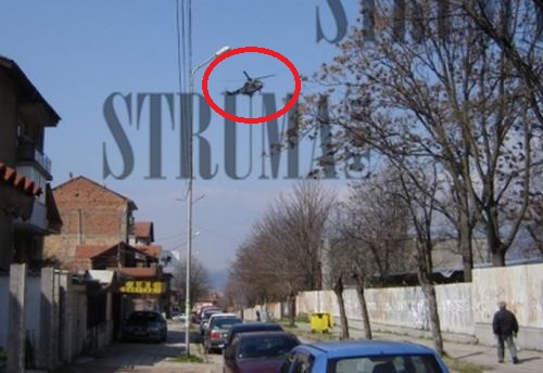 Паника в Петрич: Бойни хеликоптери летят над града!