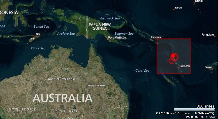 Мощен трус в Тихия океан удари съсипаната Вануату 