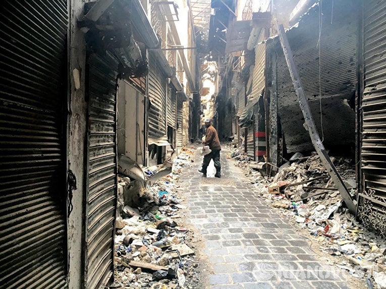 Ужасът в Алепо! Терористи блокират хората в града с мини (СНИМКА)