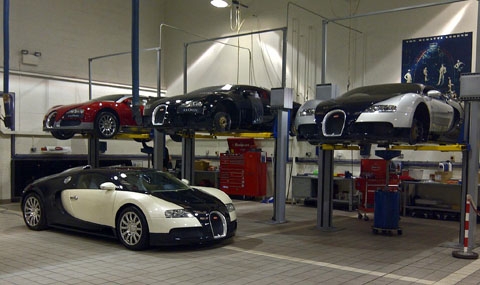 Bugatti отзовава Veyron - ръждясвал