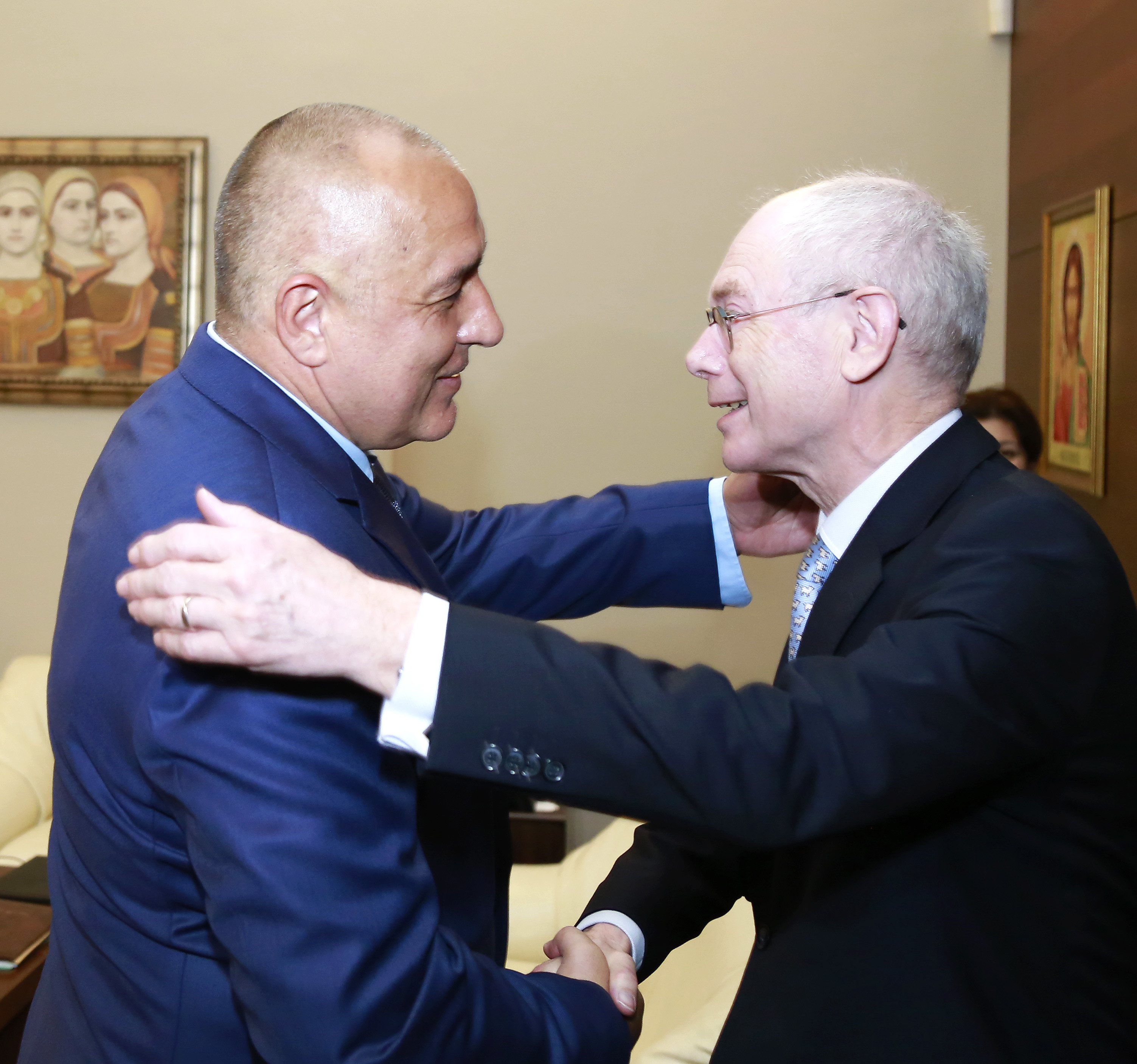 Бойко Борисов към Херман ван Ромпой: За България винаги ще останете голям приятел