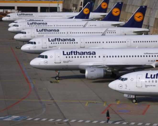 Блокада на летищата в Германия - над 1200 полета са анулирани 